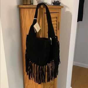 Free People Riley Fringe Shoulder Bag